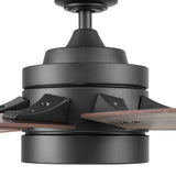 Honeywell Ceiling Fans Xerxes Modern 62 Inch Ceiling Fan with Light, LED Fan with Remote Control, Indoor Fan, 8 Contemporary Blades with Dark Wood and Pine Finish Options, Bronze (51926-01) Honeywell