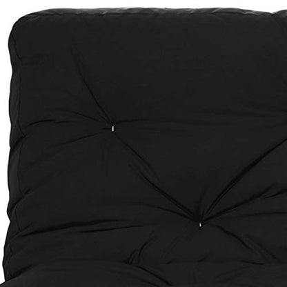 Mozaic Futon Mattress, Full, Black