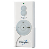 MINKA-AIRE F845-DK Light Wave 44 inch Ceiling Fan with LED Light and Remote Control, Brown Distressed Koa Finish MINKA-AIRE