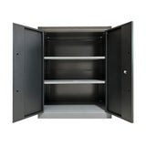 JZD Metal Garage Storage Cabinet, for Office, Basement JZD
