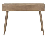 Safavieh Home Albus Mid-Century Modern Chocolate 3-drawer Console Table SAFAVIEH