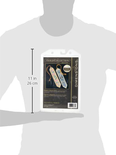 Dimensions Gold Collection Counted Cross Stitch Bookmark Craft Kit, 2 pc Dimensions