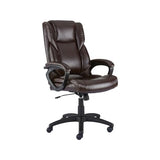 STAPLES 2554454 Kelburne Luxura Office Chair Brown STAPLES
