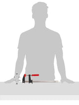 Bessey Clutch Style Bar Clamps - 12 In 600 lb - GSCC2.512- Woodworking Clamps with Ergonomic Handle, Non-Marring Pads, Durable Cast-Iron Jaws & Serrated Rail for Carpentry & Cabinetry Bessey