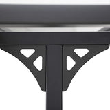 Outsunny 12' x 10' Outdoor Polycarbonate Pergola, Transparent UV Blocking Awning, Hardtop Deck Gazebo with Adjustable Posts and Height, Aluminum, Gray Outsunny