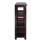Casual Home Soho Manhattan 4-Shelf Bookcase 26 Wide - Espresso, 304-44 Casual Home