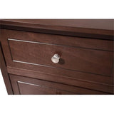 Glory Furniture Daniel 3 Drawer Nightstand in Cappuccino Glory Furniture