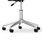 SIMPLIHOME Dax 22 Inch Wide Swivel Adjustable Executive Computer Bentwood Office Chair in Distressed Slate Grey, for The Office and Study Room SIMPLIHOME