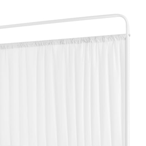 Portable Room Divider, 70.9" H Medical Privacy Screen with Lockable Casters Folding Partition Screen with Oxford Cloth for Hospitals Beauty Salons Nursing Homes 35.4" Wx70.9 H (White) LOONGWEIA