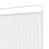 Portable Room Divider, 70.9" H Medical Privacy Screen with Lockable Casters Folding Partition Screen with Oxford Cloth for Hospitals Beauty Salons Nursing Homes 35.4" Wx70.9 H (White) LOONGWEIA