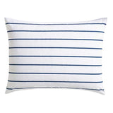 Nautica - Full/Queen Duvet Cover Set, Super Soft Cotton Bedding with Matching Sham(s), Casual Bedding Set, Oeko-Tex Certified (Brenton Stripe Navy, Full/Queen) Nautica