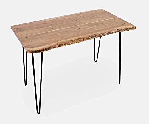 Jofran Nature's Edge 52'' Solid Wood Modern Natural Live Edge Counter Height Dining Table, Natural Jofran Inc.