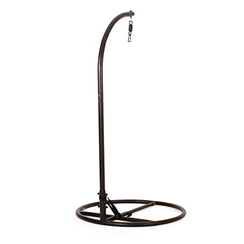 Christopher Knight Home CKH Wicker Tear Drop Hanging Chair, Brown