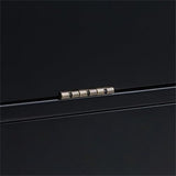 SEI Furniture Willingham Wall Mount Folding Desk, Black SEI Furniture