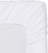 Utopia Bedding Twin Fitted Sheets - Bulk Pack of 6 Bottom Sheets - Soft Brushed Microfiber - Deep Pockets - Shrinkage & Fade Resistant - Easy Care (White) Utopia Bedding