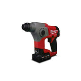 MILWAUKEE M12 FUEL 2416-21XC 12-Volt Cordless Lithium-Ion 4.0Ah 5/8 in. Brushless SDS-Plus Rotary Hammer Kit Milwaukee