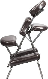 Master Massage Bedford Adjustable Portable Folding Full Body Massage Chair, Coffee, 11" x 14" x 39" Master Massage Equipment