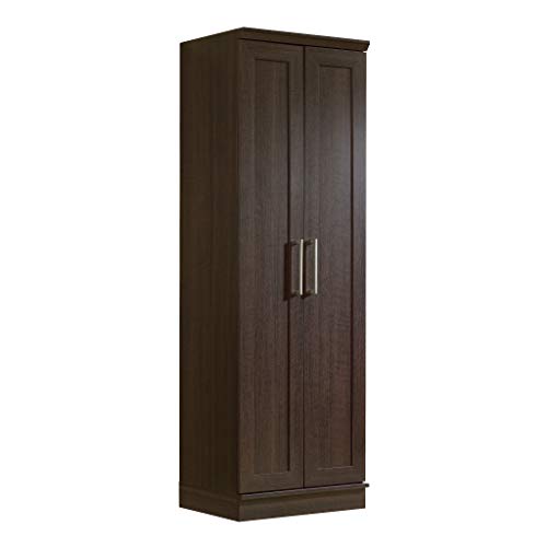 Sauder HomePlus Storage Pantry cabinets, L: 23.31" x W: 17.01" x H: 71.18", Dakota Oak finish Sauder