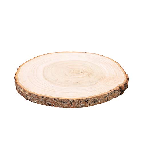 BalsaCircle 11-15-Inch Wide Natural Round Poplar Wooden Slices Party Tabletop Centerpieces - Wedding Party Crafts Home Decorations BalsaCircle BalsaCircle Centerpieces