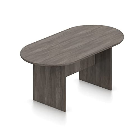 GOF 6FT, 8FT, 10FT Conference Table & Chairs (G11343B) Set, Dark Cherry, Espresso, Mahogany, Walnut, Artisan Grey (6ft Table Only, Artisan Grey) GOF