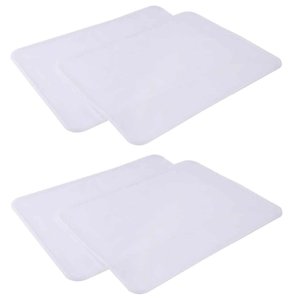 Ruitutedianzi 4PCS Silicone Vacuum Sheet 3D Silicone Film for -3042 3D Sublimation Transfer Heat Press Machine