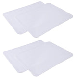 Ruitutedianzi 4PCS Silicone Vacuum Sheet 3D Silicone Film for -3042 3D Sublimation Transfer Heat Press Machine Ruitutedianzi