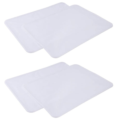 Ruitutedianzi 4PCS Silicone Vacuum Sheet 3D Silicone Film for -3042 3D Sublimation Transfer Heat Press Machine Ruitutedianzi