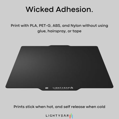 Magnetic G10 Garolite 3D Printer Build Plate for PLA, PETG, ABS, and Nylon for Bambu Lab X1C, P1S, X1, P1P, A1, X1E - WoodArtSupply