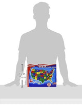 Melissa & Doug USA Map Floor Puzzle - 51 Pieces (2 x 3 feet) - FSC Certified Melissa & Doug