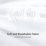 TEXARTIST Premium 2100 Series Twin Comforter All Season Breathable White Comforter Soft 4D Spiral Fiber Quilted Down Alternative Duvet with Corner Tabs Luxury Hotel Style (64"x88") TEXARTIST