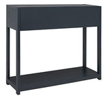 SAFAVIEH Home Collection Sadie Contemporary Navy Blue 2-Drawer Console Table (Fully Assembled) SAFAVIEH