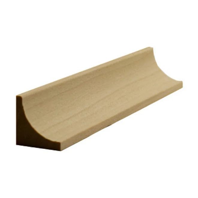 EWCC12 Cove Trim Moulding., 3/4" x 3/4", Maple, 94" Newmouldings
