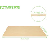 12Pcs 16 x 12 x 1/16 Inch Baltic Birch Plywood Sheets Unfinished Plywood Sheet for Arts and Crafts, Painting, Pyrography, Wood Engraving, Wood Burning, Laser, Architectural Models ACXFOND