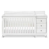 DaVinci Kalani 4-in-1 Convertible Crib and Changer Combo in White DaVinci