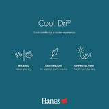 Hanes mens Sport Cool Dri Performance Tee fashion t shirts, White, Large US Hanes