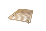 KD Frames Ekko Platform Bed - Twin Bed Frame - Unfinished Wood Bed Frame - Natural, Minimalist Bed - Floating Bed Design - Easy Assembly, No Box Spring Needed - Solid Wood Twin Platform Bed KD Frames