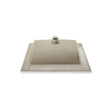 Swiss Madison Drop In Ceramic Well Made Forever Swiss Madison SM-VT324 Vanity Top, 18.5"D x 24.25"W x 6.75"H, Glossy White Swiss Madison