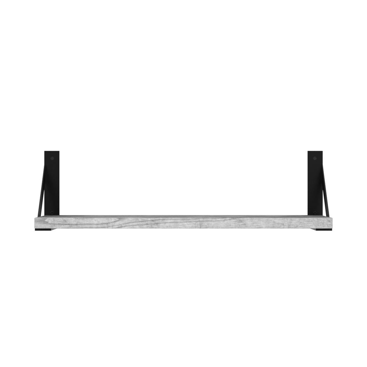 Forbena Grey Floating Shelves for Wall Decor Set of 3, Floating Book Shelves for Bedroom Living Room Classroom Library Office, Wall Mounted Shelf for Kids Room Christmas Decor (Rustic Gray) Forbena