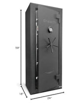 Stealth Premier 23 Gun Safe PR23 UL RSC Burglary Rated, 90 Minute Fire Protection, 23 Gun Capacity UL Listed Lock, CA DOJ Approved, Shelves & Customizable Door Panel Organizer Stealth