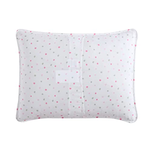 Laura Ashley Kids - Twin Quilt Set, Reversible Kids Bedding with Matching Sham(s), Ideal for Toddler Bedding Set, Ideal Girl Room Essentials, Coquette Room Decor (Ellyn Pink, Twin) Laura Ashley