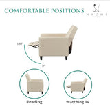 Naomi Home Landon Modern Reclining Accent Chair for Living Room | Recliner Chair with Enhanced Back Support, Wide Seat, Thick Cushioning | Recliner for Small Spaces