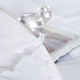Premium All-Season Full Size Luxury Siberian Goose Down Comforter Duvet Insert 1200 Thread Count 100% Egyptian Cotton Down Feather Comforter (Full, White Solid) EGYPTIAN BEDDING