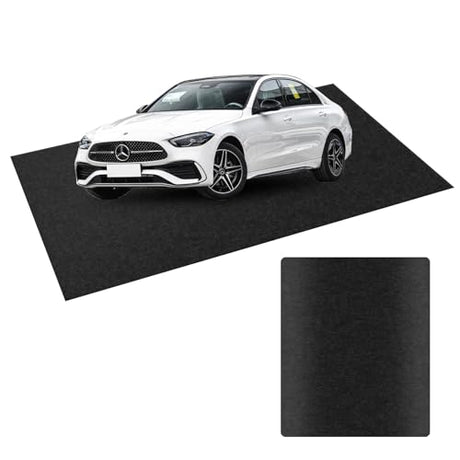 AAIN Garage Floor Mat 17' x 7'4" Waterproof/Durable Oil Spill Mat Protects Surfaces,Ideal for Under Car, Garage Flooring and Floor Protection for Garage A A IN