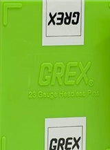 GREX P6/35L 23 Gauge 1-3/8-Inch Length Headless Pins (10,000 per box),Galvanized Steel GREX