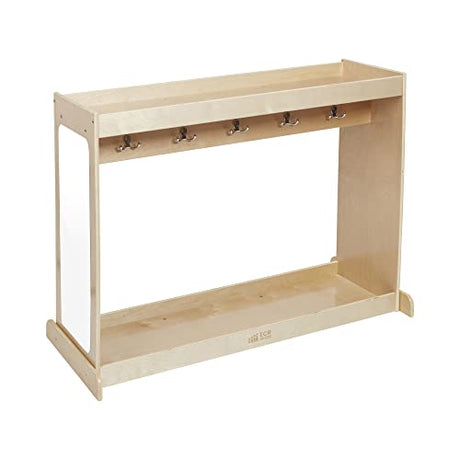 ECR4Kids Streamline Dress-Up Island, Costume Organizer, Natural ECR4Kids
