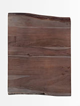 Jofran Nature's Edge Modern Solid Wood Natural Live Edge Chairside End Table, Slate Jofran Inc.