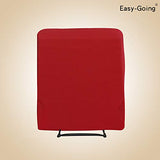 Easy-Going Recliner Stretch Sofa Slipcover Sofa Cover 4-Pieces Furniture Protector Couch Soft with Elastic Bottom Polyester Spandex Jacquard Fabric Small Checks(Recliner,Christmas Red,Large)