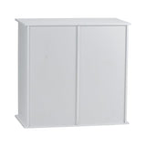 Household Essentials Tilt-Out Laundry Sorter Cabinet with Shutter Front, White, White Wood Shutter Household Essentials