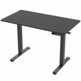 VIVO Electric 44 x 24 in Standing Desk, Memory Height Adjustment, Black Top Black Frame, DESK-E144B VIVO