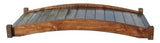 SamsGazebos Zen Japanese Style Wood Garden Bridges, 6', Brown SamsGazebos